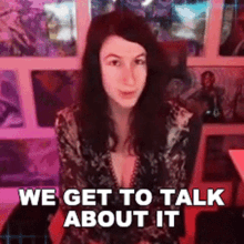 We Get To Talk About It Bloody GIF - We Get To Talk About It Bloody Queens Gaming Collective GIFs