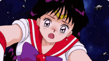 Sailor Mars Anime GIF - Sailor Mars Anime Sad GIFs