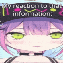 My Reaction To That Information Tokoyami Towa GIF - My Reaction To That Information Tokoyami Towa Hololive GIFs