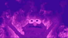 Purple Fire Elmo GIF - Purple Fire Elmo GIFs