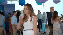 Drink GIF - Sutton Foster Liza Miller Younger Tv GIFs
