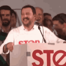 Jump Salvini GIF