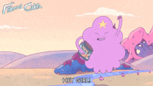Hey Girl Lumpy Space Princess GIF - Hey Girl Lumpy Space Princess Adventure Time Fionna And Cake GIFs