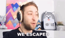 we escaped yelling screaming excited roblox gameplay