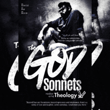 a poster for a book called the goy sonnets by naskar art of theology