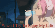 Anime Spit GIF - Anime Spit When I Try GIFs