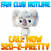 fan club hotline call now5202pretty pretty boy back to the outback call me pretty boy hotline