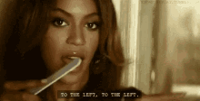 Beyonce Irreplaceable GIF - Beyonce Irreplaceable To The Left GIFs