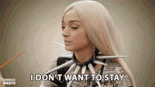 I Dont Want To Stay Poppy GIF - I Dont Want To Stay Poppy Leave GIFs