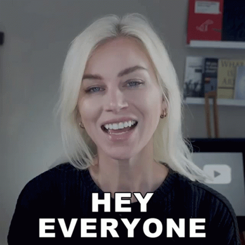 Hey Everyone Ania Kubów GIF - Hey Everyone Ania Kubów Freecodecamp GIFs