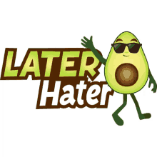 later hater avocado adventures joypixels goodbye bye bye