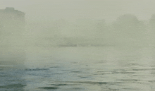река силуэт GIF - река силуэт туман GIFs
