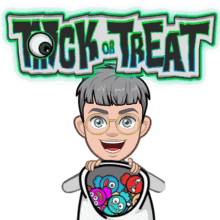 Boy Trick Or Treat GIF - Boy Trick Or Treat Halloween GIFs