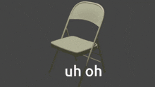 Uh Oh Chair GIF - Uh Oh Chair Chair Uh Oh GIFs