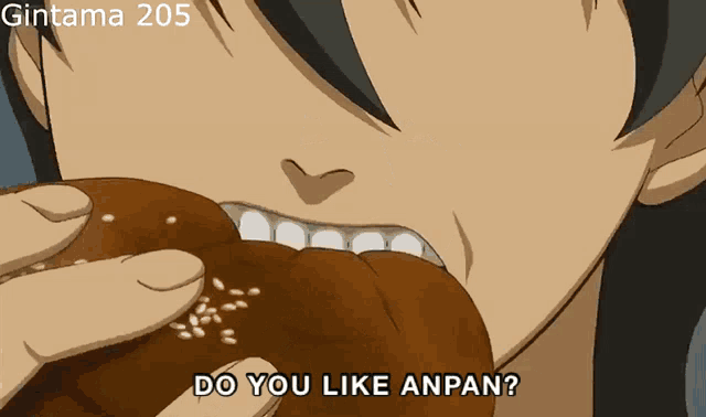 Gintama Anpan GIF Gintama Anpan Yamazaki Sagaru Discover Share GIFs