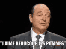 Chirac Pommes GIF