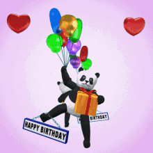 happy birthday birthday greetings birthday presents birthday balloons happy birthday pandas