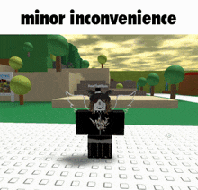 Minor Inconvenience Roblox GIF