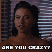 Are You Crazy Olivia GIF - Are You Crazy Olivia Grease Rise Of The Pink Ladies GIFs