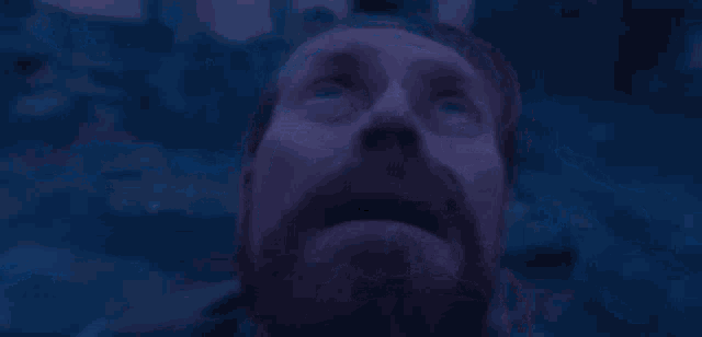 Look Up Scared GIF - Look Up Scared Willem Dafoe - Discover & Share GIFs