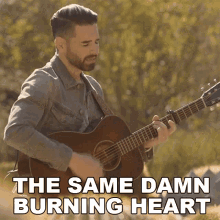 The Same Damn Burning Heart Chris Carrabba GIF - The Same Damn Burning Heart Chris Carrabba Dashboard Confessional GIFs