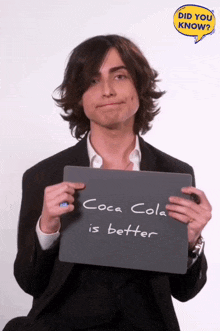 Coca Cola Is Better Aidan Gallagher Cola GIF - Coca Cola Is Better Aidan Gallagher Cola Coke Aidan Gallagher GIFs