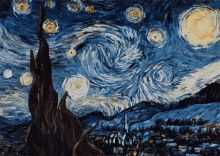Starry Night Move GIF - Starry Night Move Vincent Van Gogh GIFs