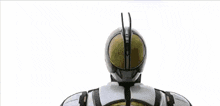 a close up of a superhero 's back with a helmet on