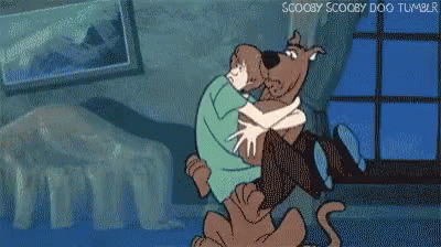 Scooby Doo And Shaggy Scared GIFs - Tenor