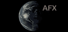 logo afx turning space earth