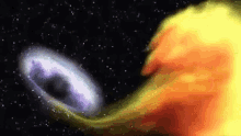 ブラックホール 宇宙 GIF