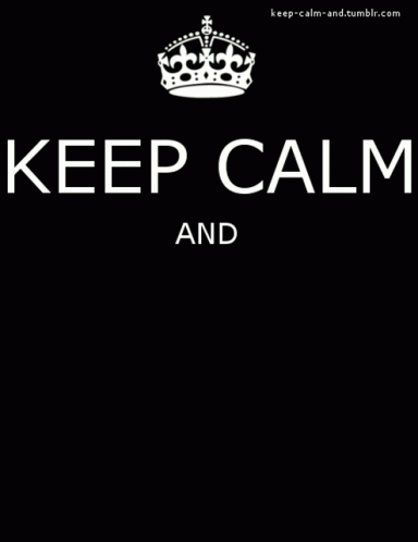 keep calm and tumblr on