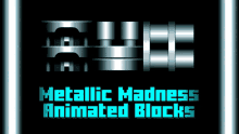 metallic madness the dr shadow geometry dash level animated blocks