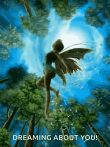 Fairy Tree GIF - Fairy Tree Dreaming About You GIFs