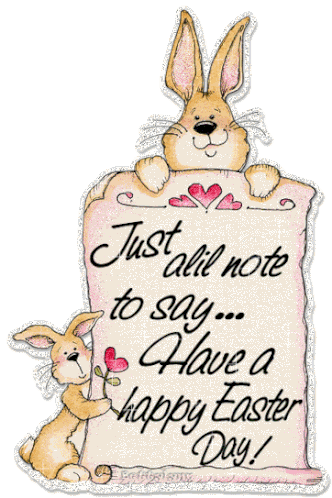 Happy Easter Easter Bunny Sticker - Happy Easter Easter Bunny Cute Stickers