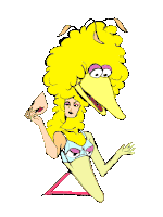 a drawing of a cartoon character with many faces and arms