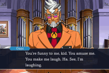 ace attorney phoenix wright not funny didnt laugh funny