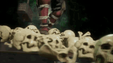 Shao Kahn Skulls GIF - Shao Kahn Skulls Intro GIFs