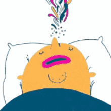 Animated Snoring GIF
