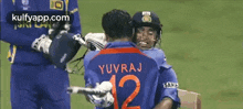 One Of The Finest Moments For Yuvaraj Singh With Dhoni.Gif GIF