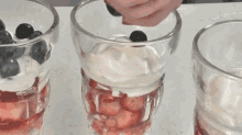 Red, White, And Blue Parfait GIF