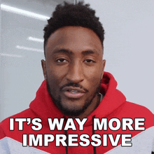 Its Way More Impressive Marques Brownlee GIF - Its Way More Impressive Marques Brownlee Its Really Remarkable GIFs