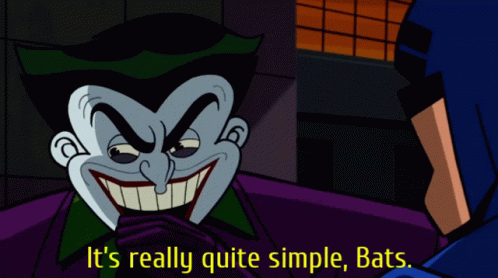Batman Joker GIF - Batman Joker Simple - Discover & Share GIFs