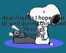 Snoopy Covid19 GIF - Snoopy Covid19 Well GIFs