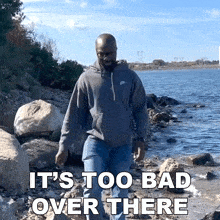 It'S Too Bad Over There Rich Benoit GIF - It'S Too Bad Over There Rich Benoit Rich Rebuilds GIFs