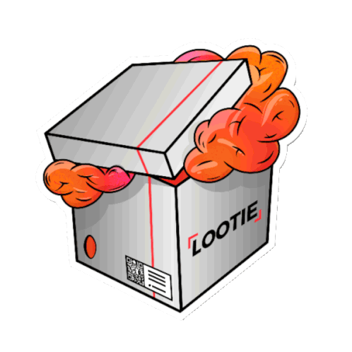 Lootie Logo Lootie Mystery Box Sticker - Lootie Logo Lootie Lootie Mystery Box Stickers