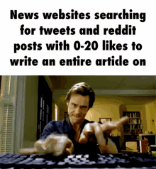New Article Man News Websites GIF - New Article Man News Websites Searching For Tweets GIFs