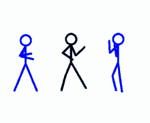 Fighting Stance Stick Figure GIF - Fighting Stance Stick Figure Stick Man GIFs