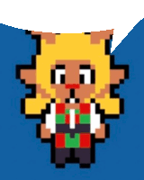 Noelle Holiday Speech Bubble Sticker - Noelle Holiday Speech Bubble Deltarune Stickers