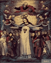 Old Painting Jesus GIF - Old Painting Jesus Woman GIFs